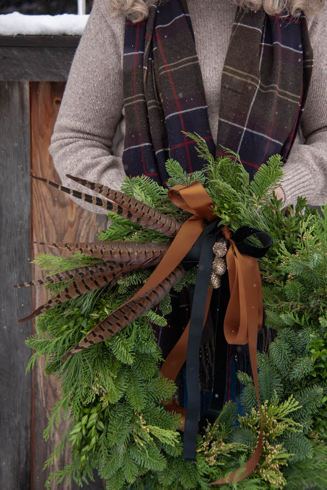 Christmas Wreath-Making Workshop and Candlelit Dinner