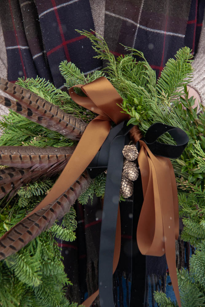 Christmas Wreath-Making Workshop and Candlelit Dinner