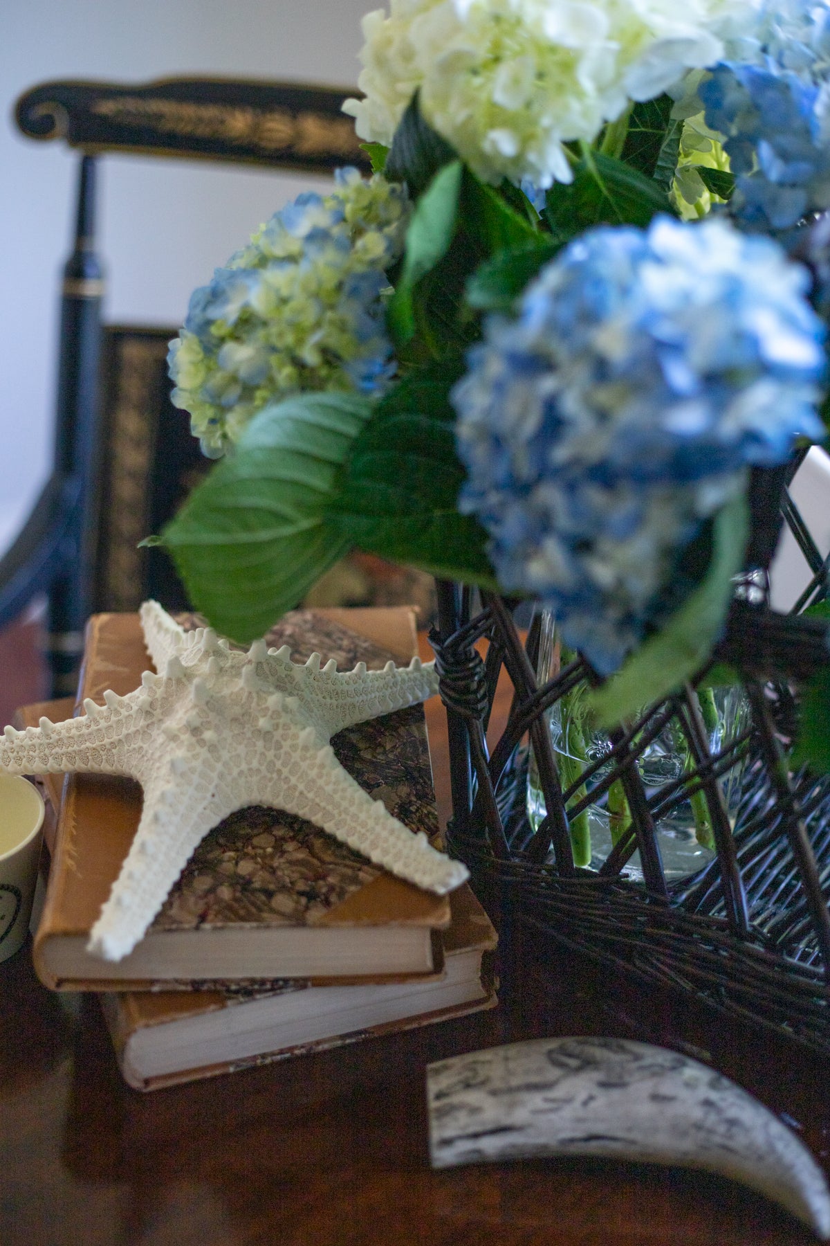Sea Captain's House Willow Basket