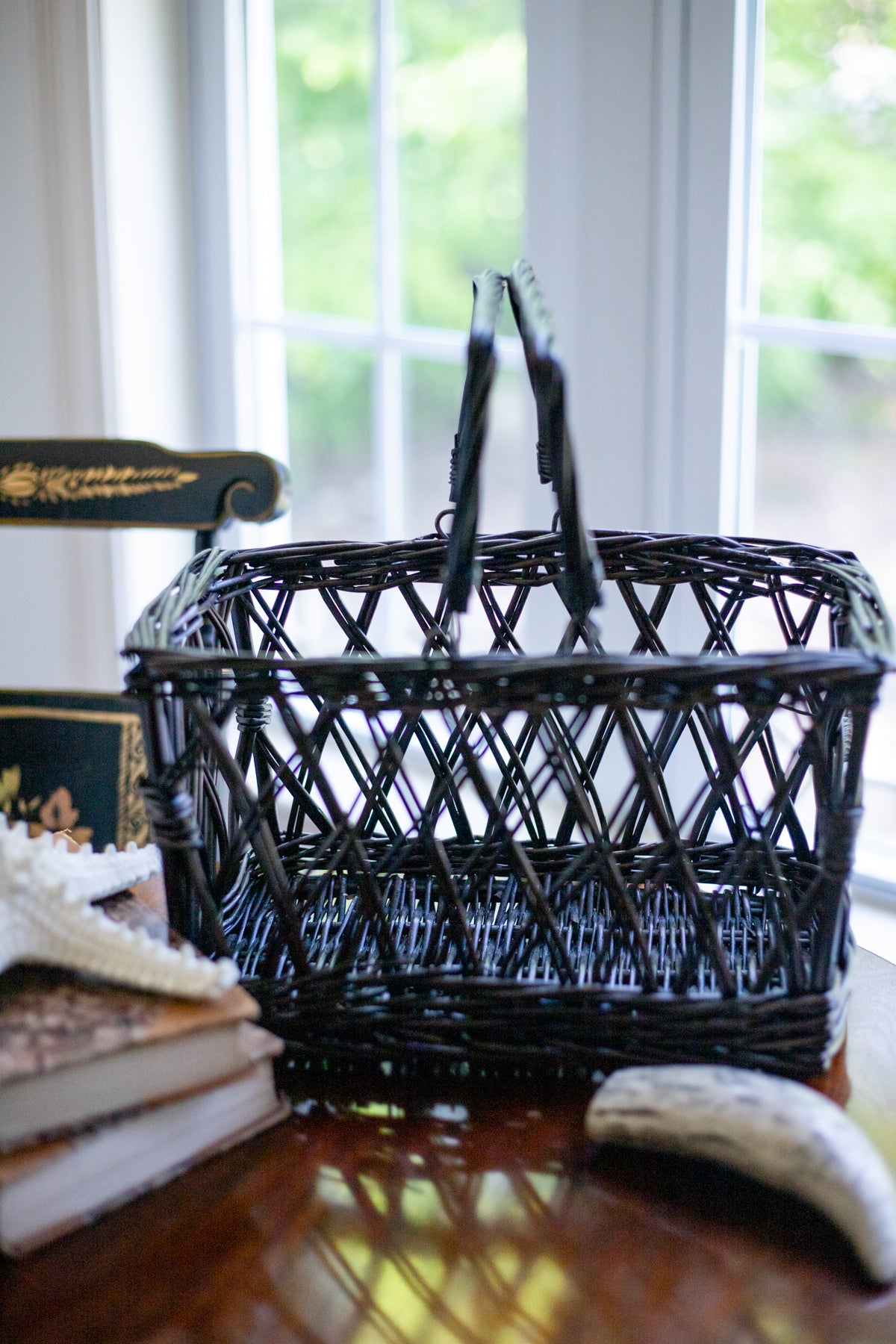 Sea Captain's House Willow Basket