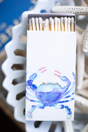 Matches - Blue Crab - Box of 50