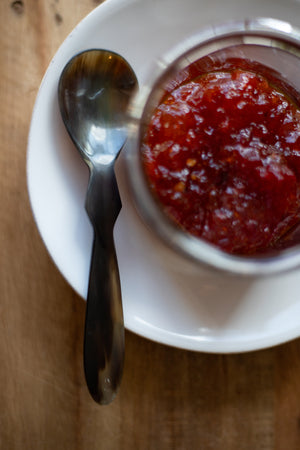 Horn Condiment Spoon