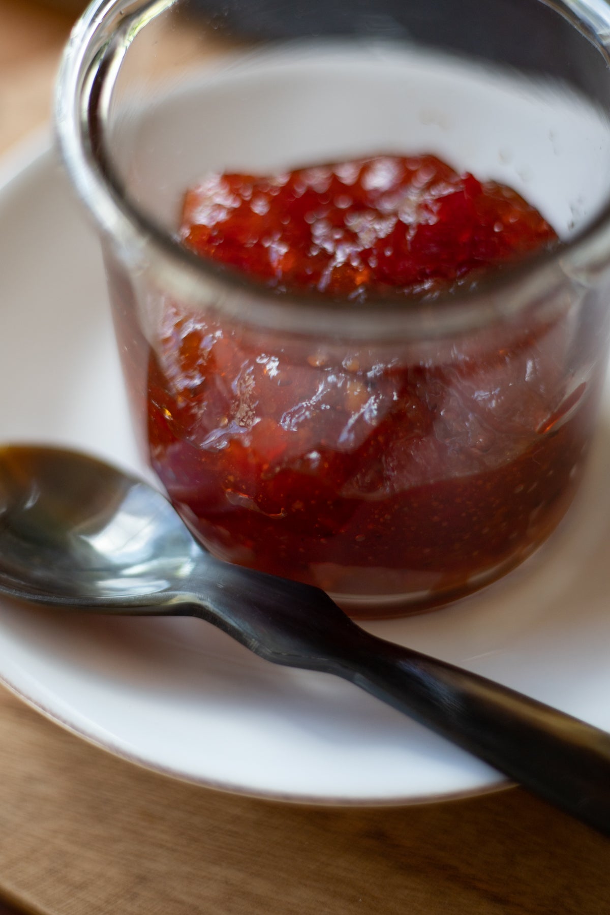 Horn Condiment Spoon