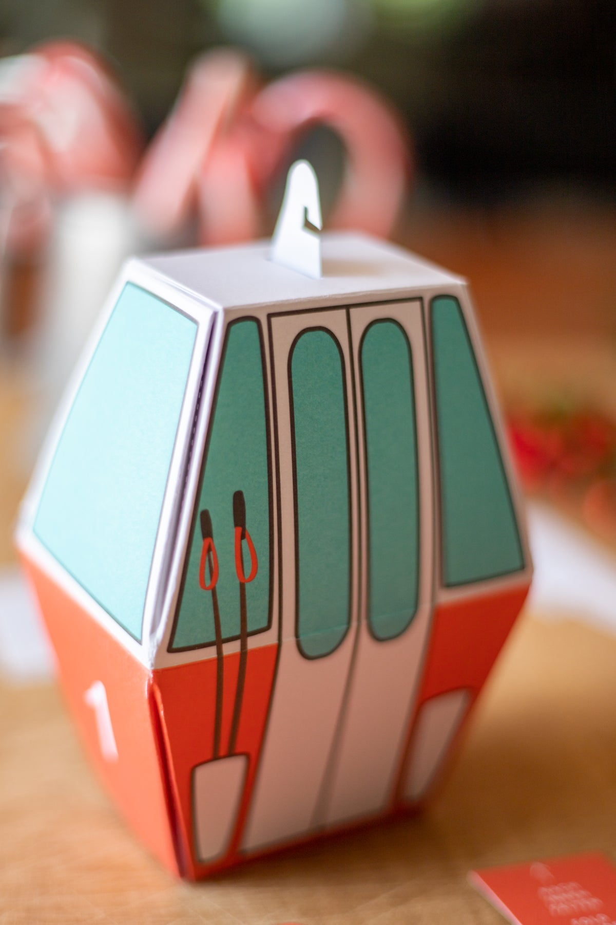 Ski Gondola Advent Calendar - DIY Kit