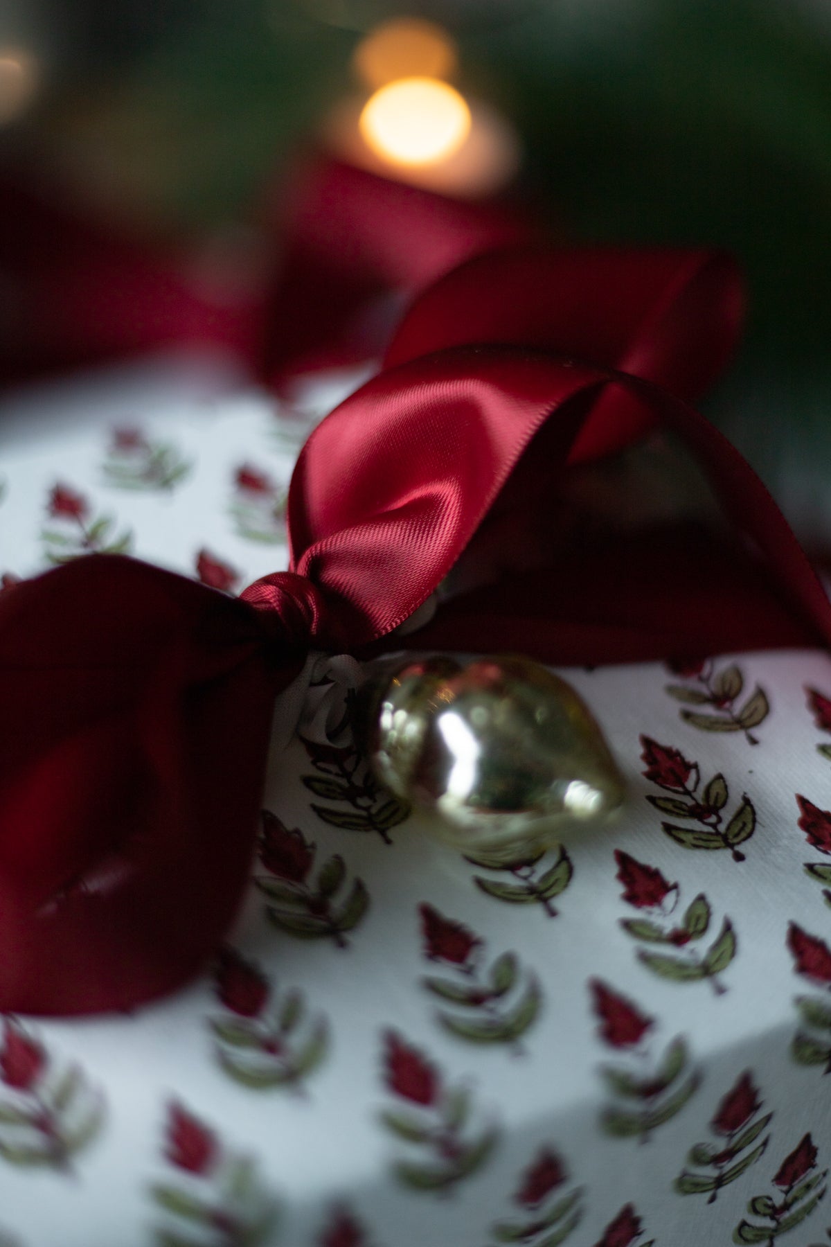Double-Faced Satin Ribbon - 1 1/2" x 50 yds. - Cinnamon Red