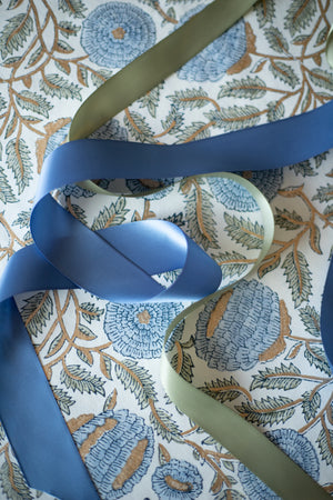 Hand Block Printed Gift Wrap Sheets - Camden