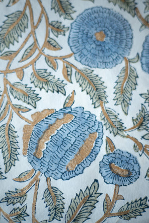 Hand Block Printed Gift Wrap Sheets - Camden