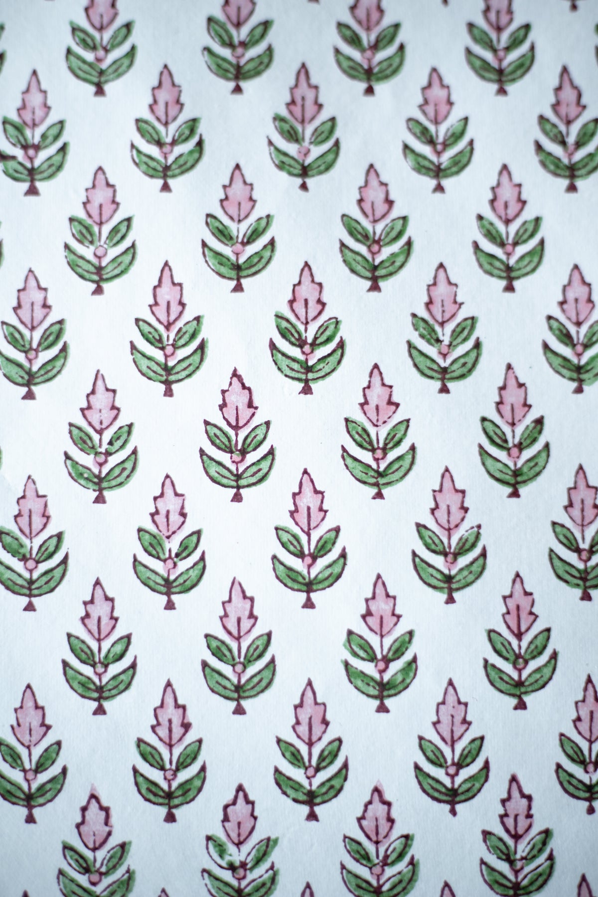 Hand Block Printed Gift Wrap Sheets - Charlestown
