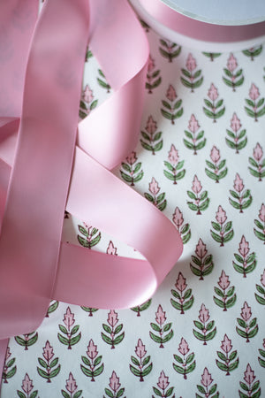 Double-Faced Satin Ribbon - 1 1/2" x 50 yds - Peony Pink