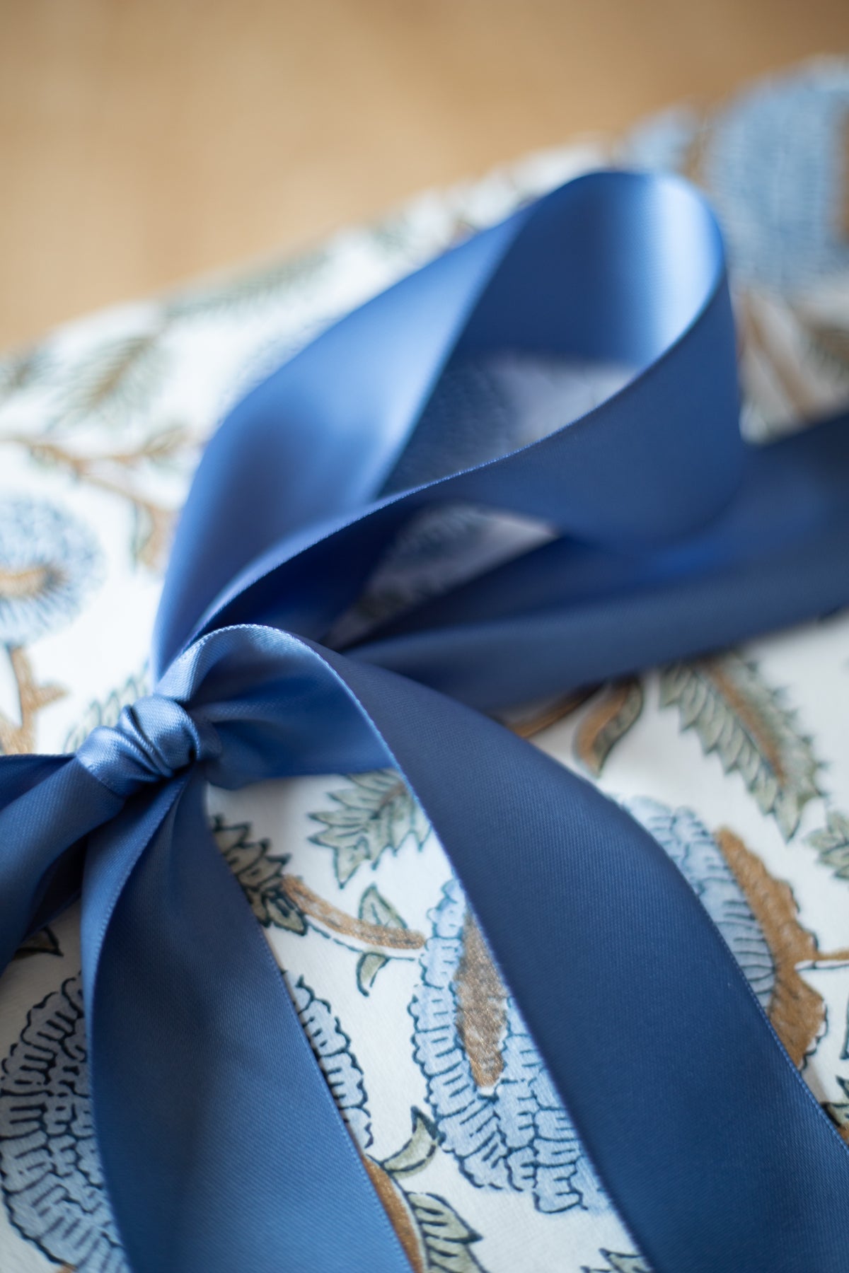 Double-Faced Satin Ribbon - 1 1/2" x 50 yds - Blueberry