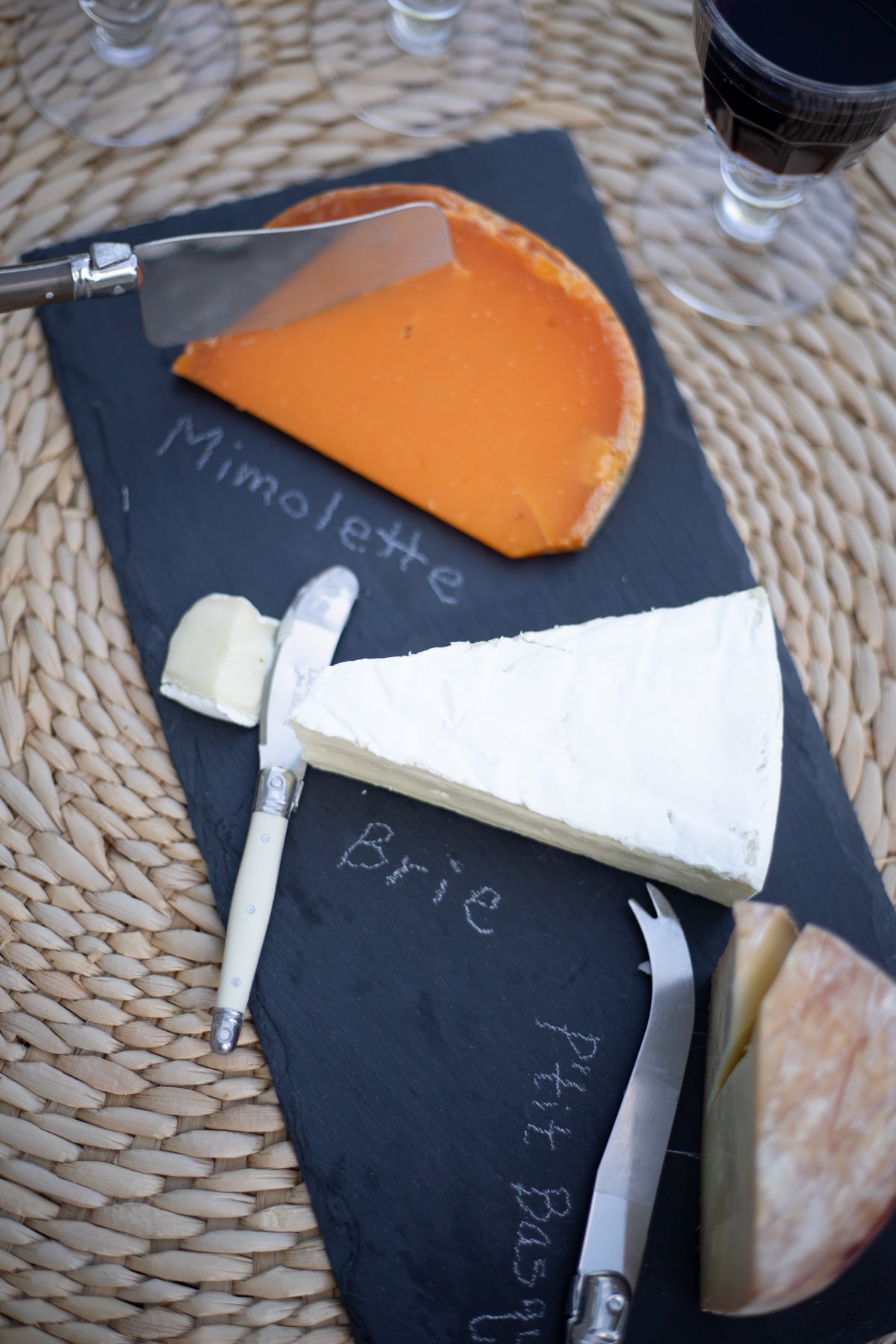 Black Slate Charcuterie Board - Rectangle