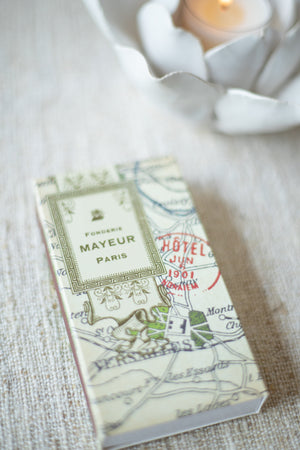 Matches - Paris Street Map/Eiffel Tower - Box of 50