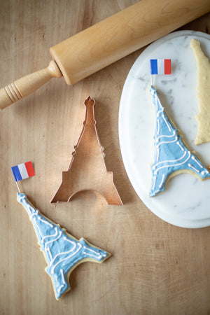 Copper Cookie Cutter - Eiffel Tower