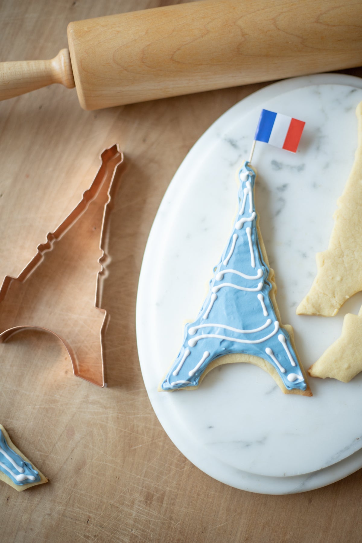 Copper Cookie Cutter - Eiffel Tower