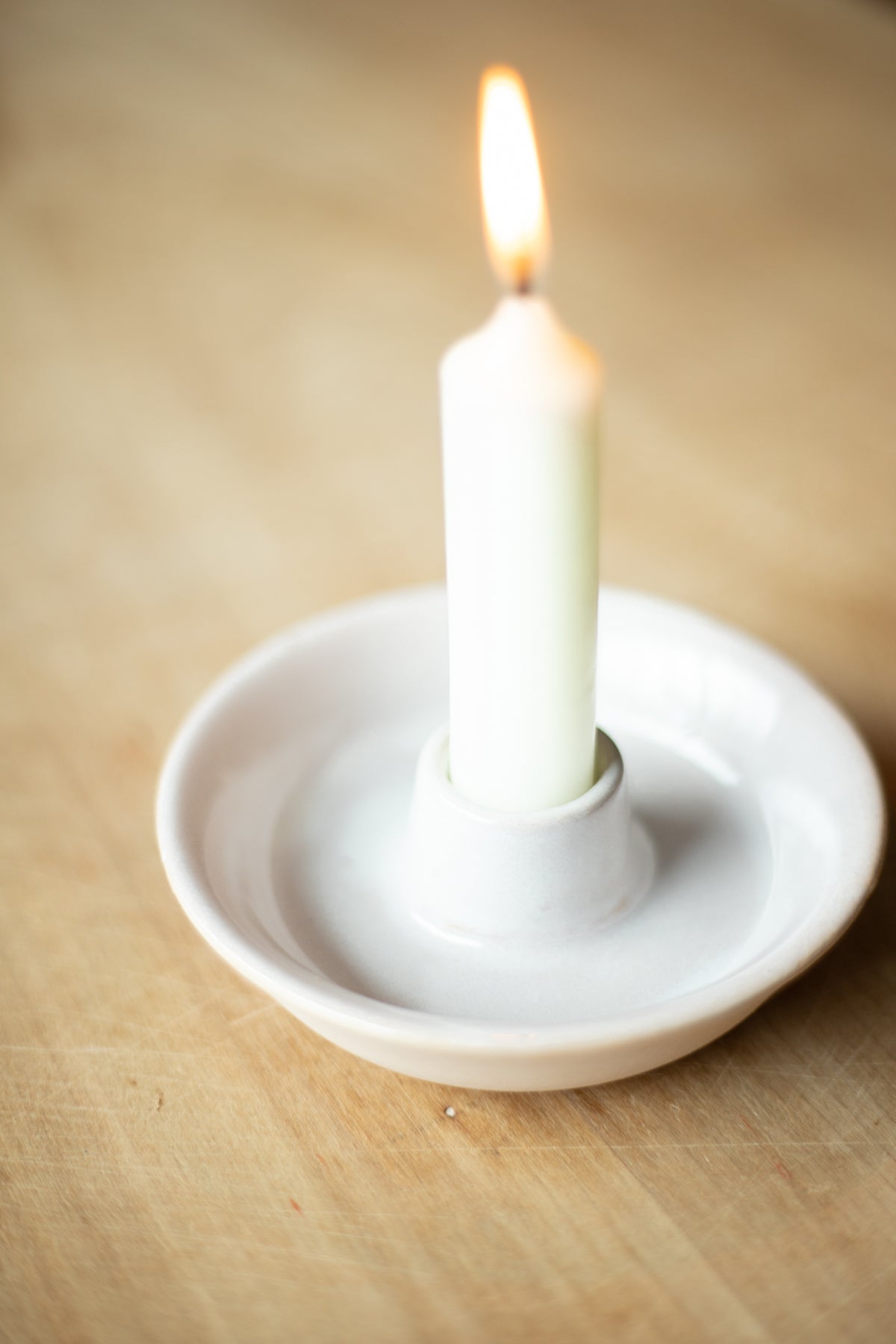 Ceramic Taper Candle Holder