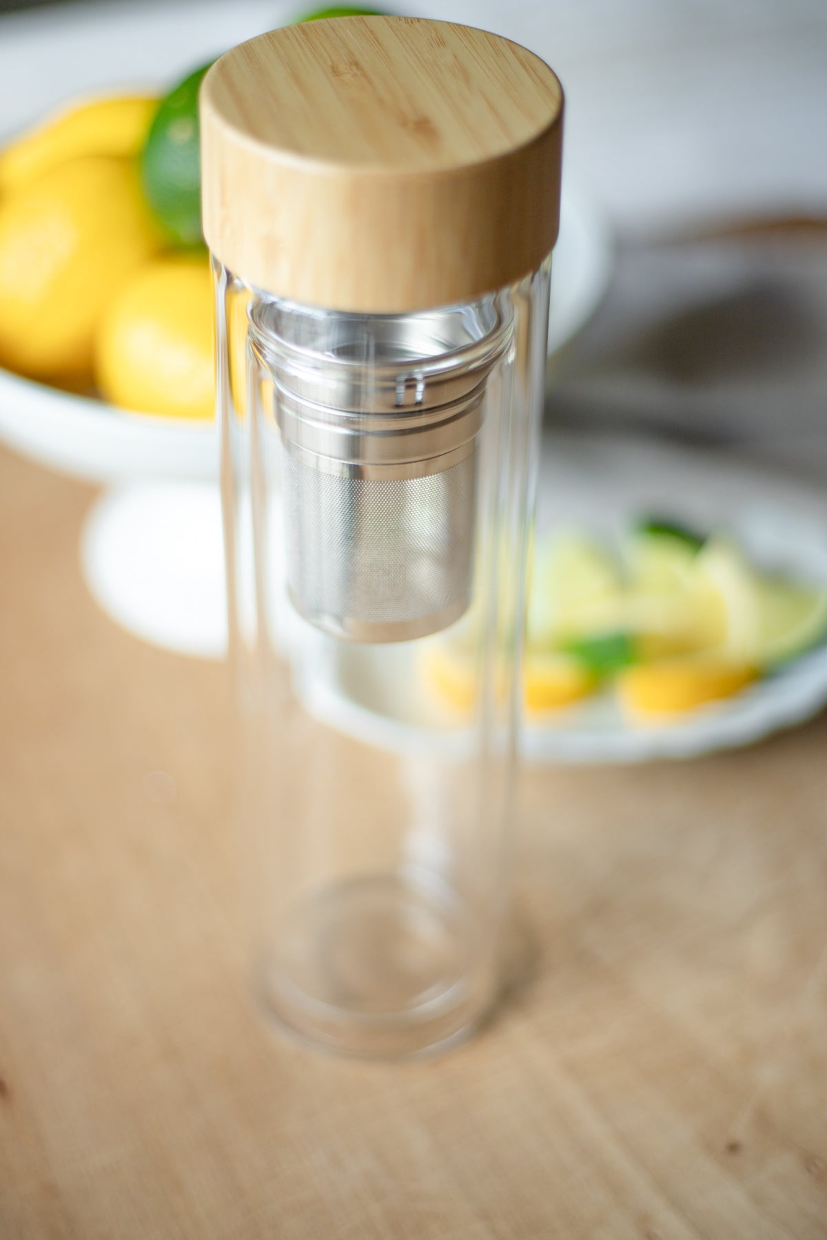 Infuser Glass Water Bottle - 16 oz