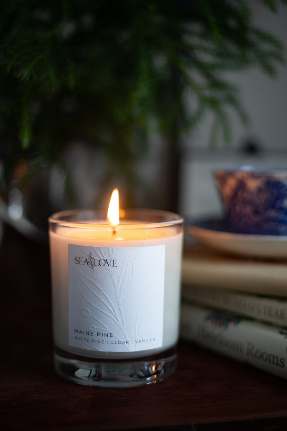 Maine Woods Scented Soy Jar Candle