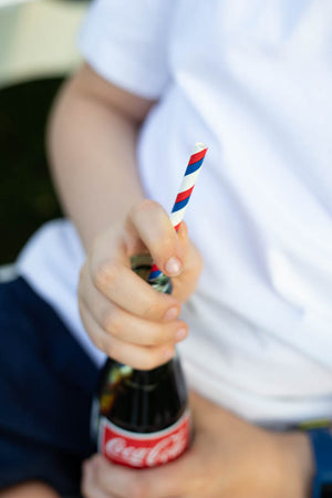 Drinking Straws - Star Spangled Soda - Pack of 15