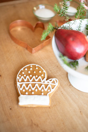 Copper Cookie Cutter - Mitten