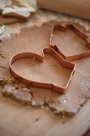 Copper Cookie Cutter - Mitten