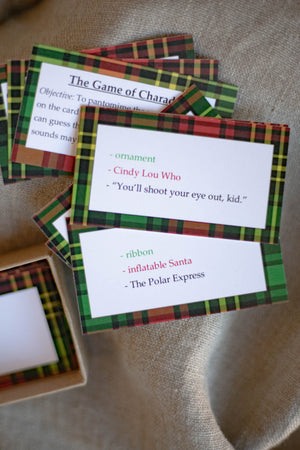 Christmas Charades Game