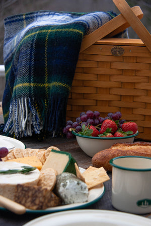 Tartan Wool Picnic Blanket