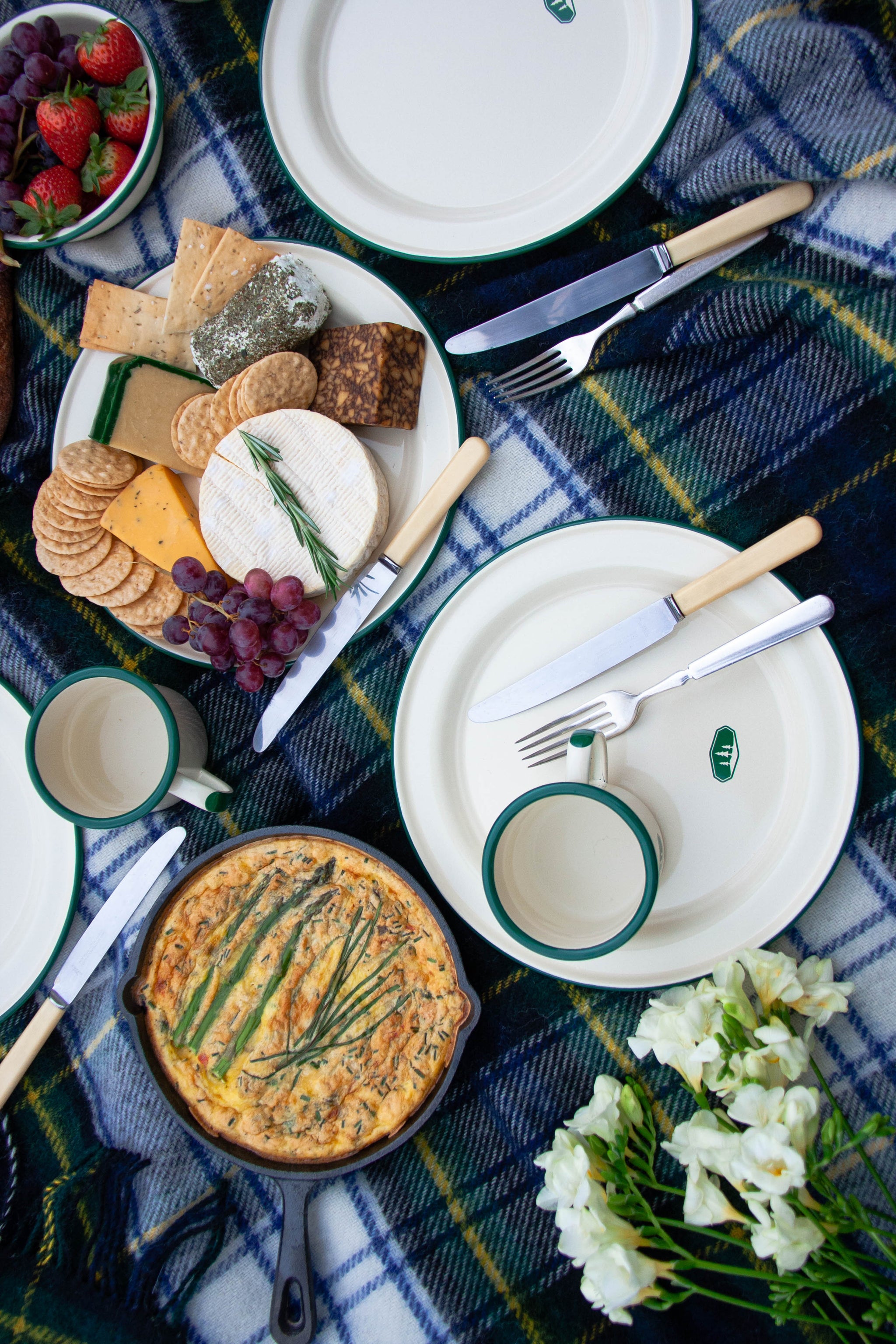 Tartan Wool Picnic Blanket