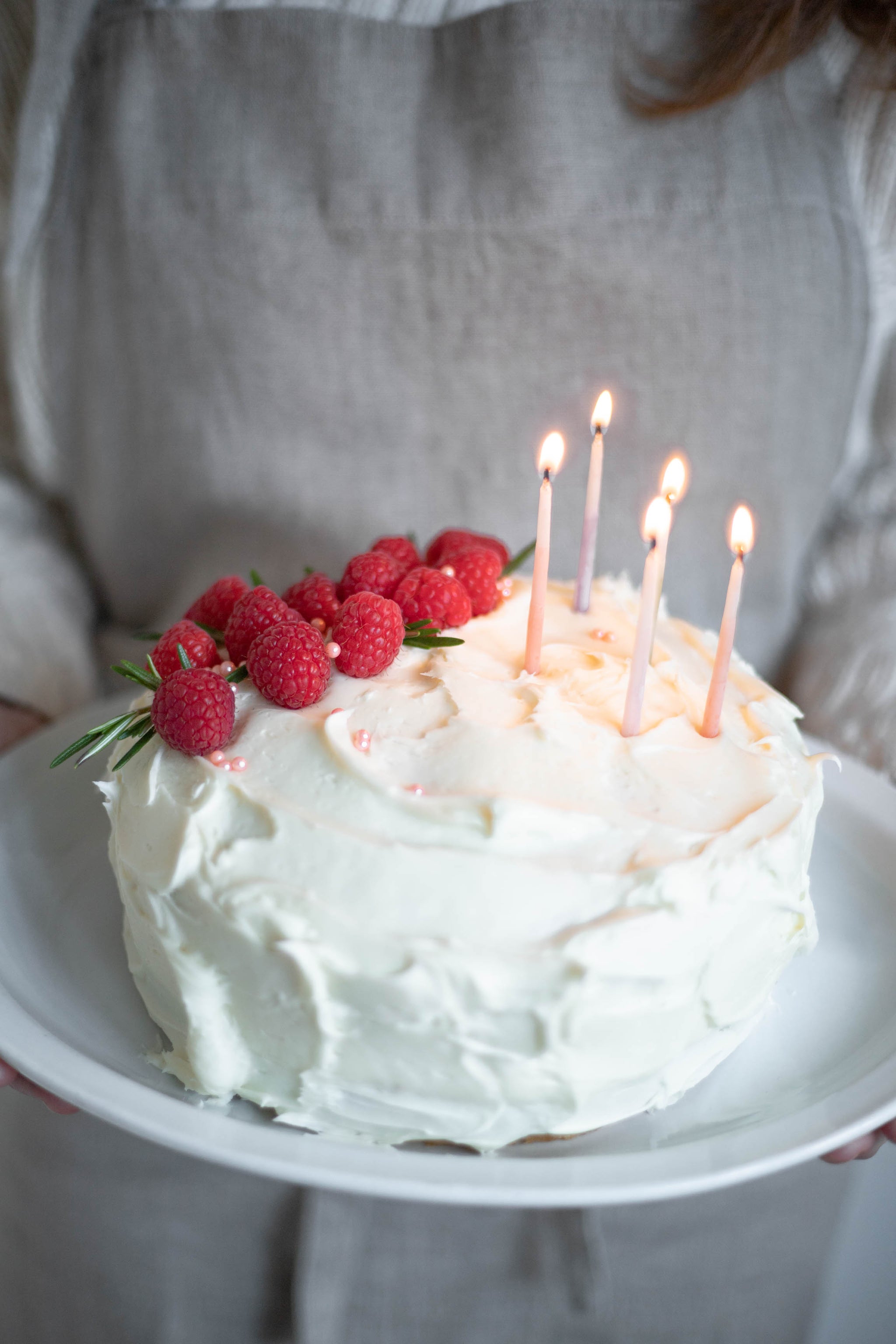 Beeswax Birthday Candles - Ombré Pastels - 3" or 6"