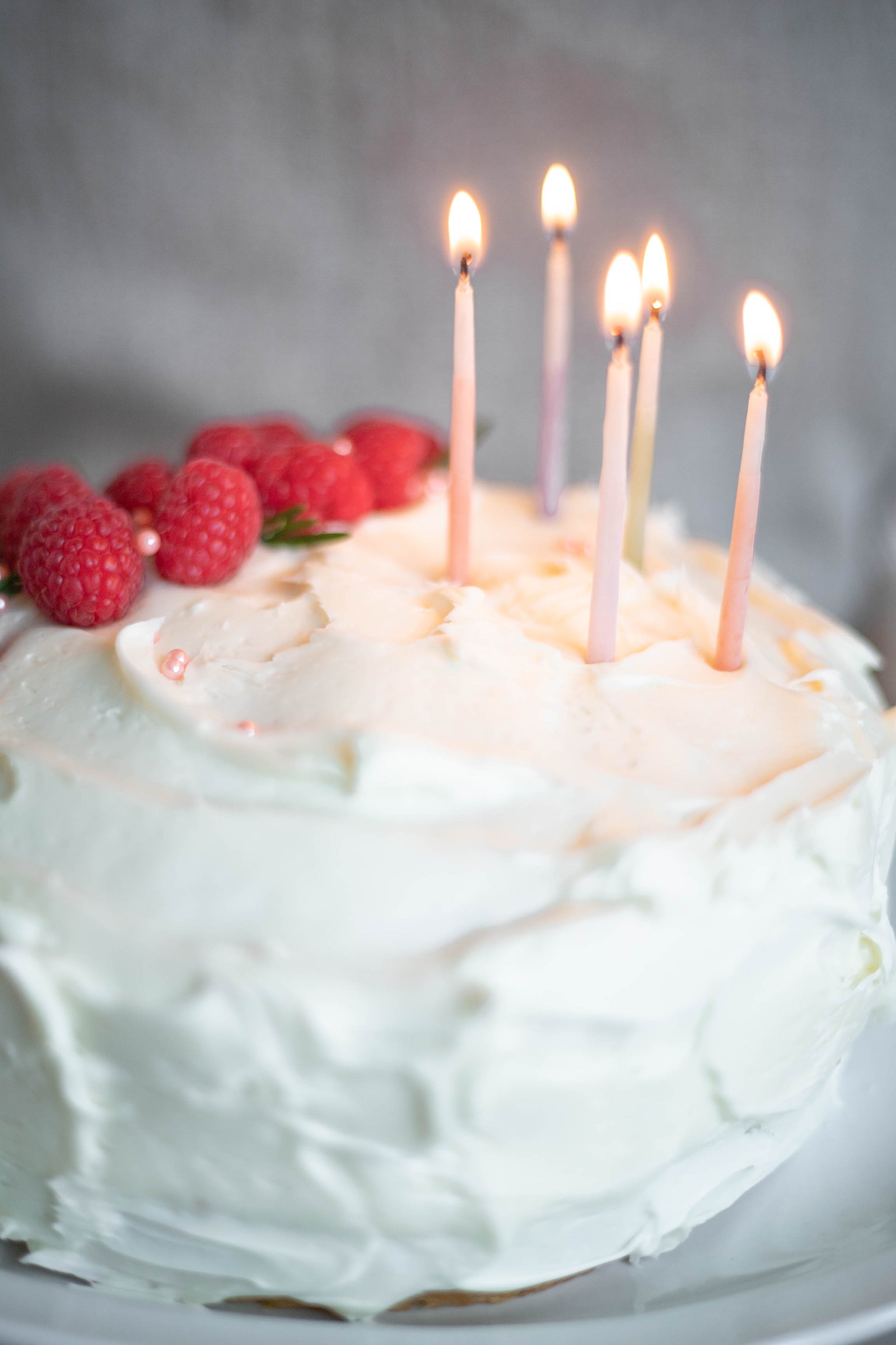 Beeswax Birthday Candles - Ombré Pastels - 3" or 6"