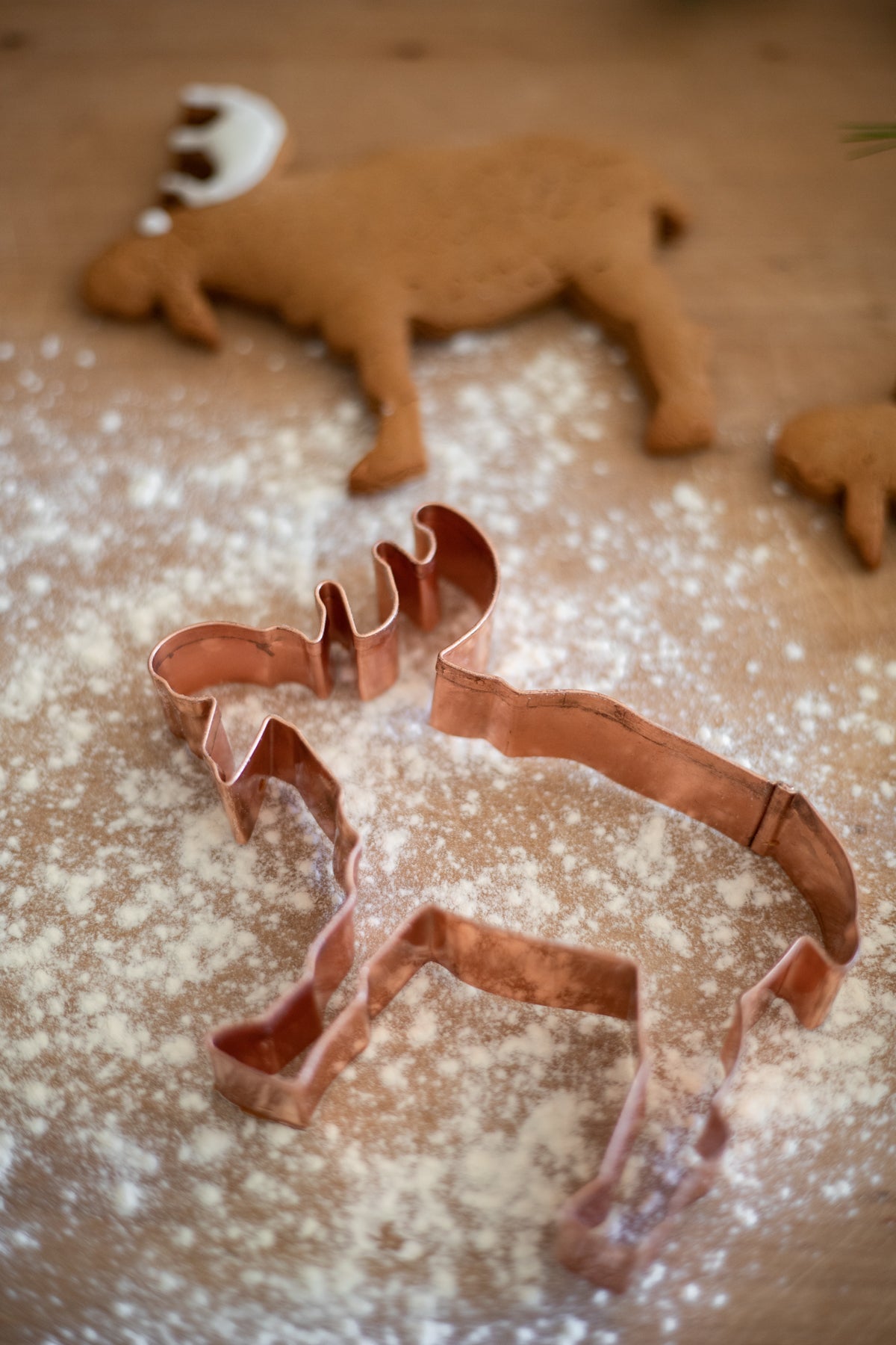 Copper Cookie Cutter - Moose