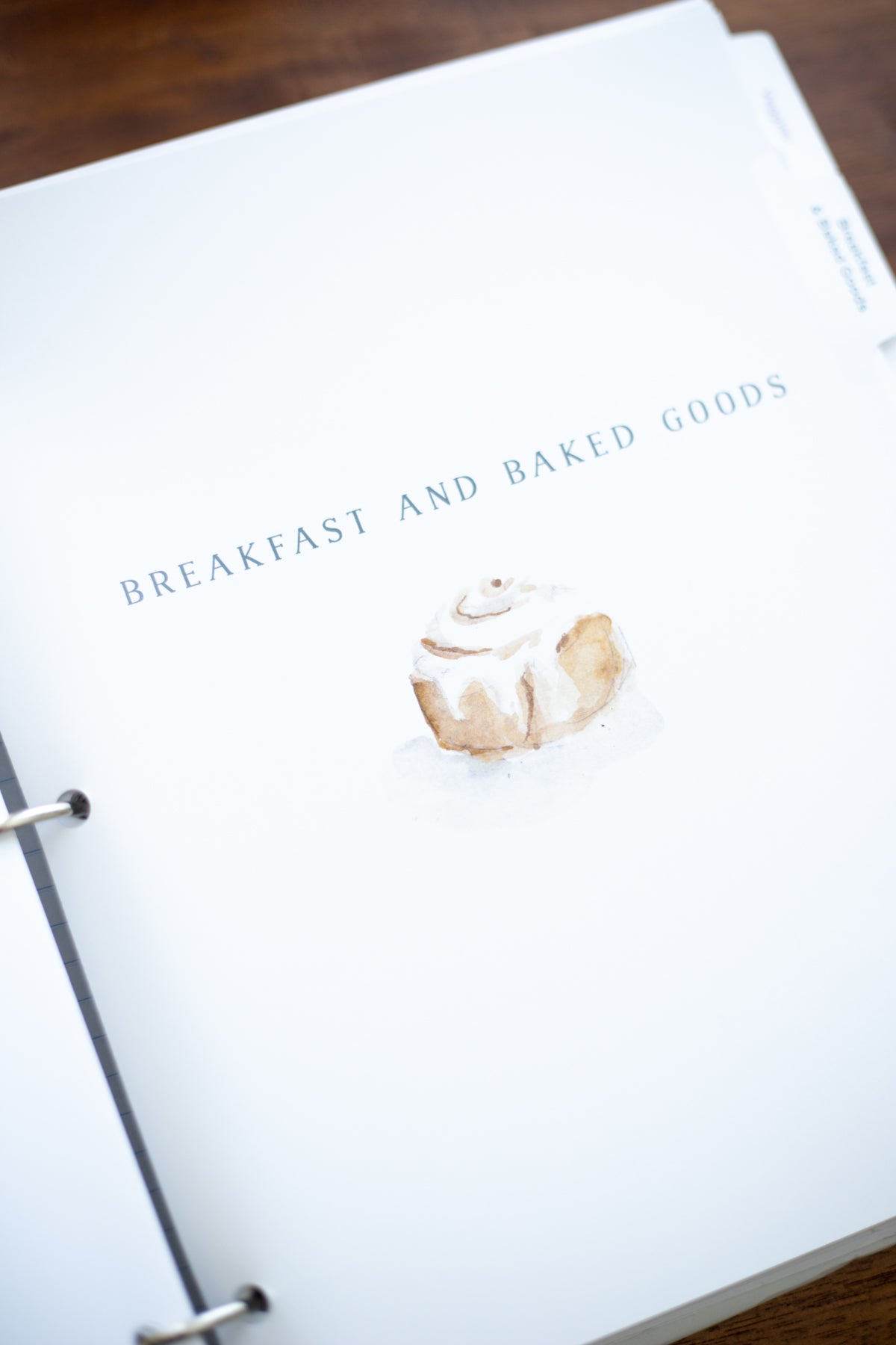 Recipe Binder Index Tab Dividers - General