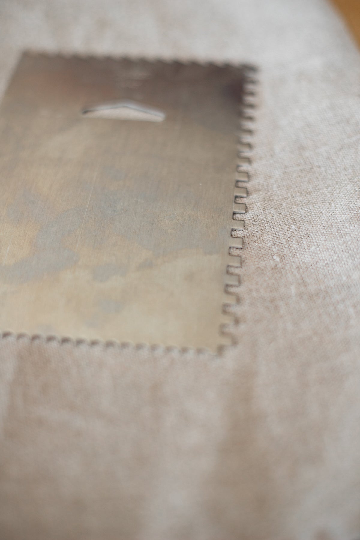 Cake Smoother and Decorating Comb