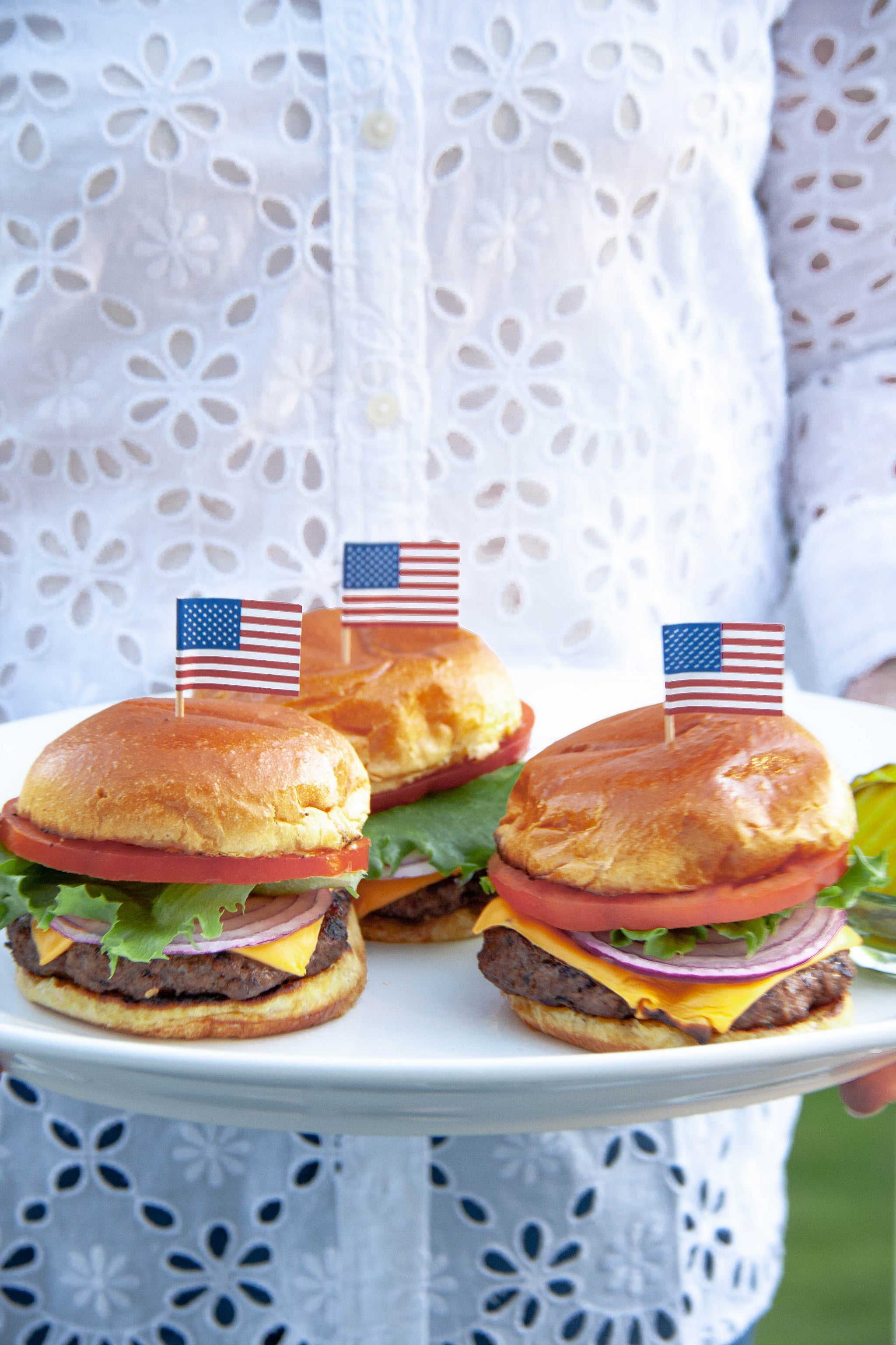 Celebration Picks - U.S. Flag - Pack of 20