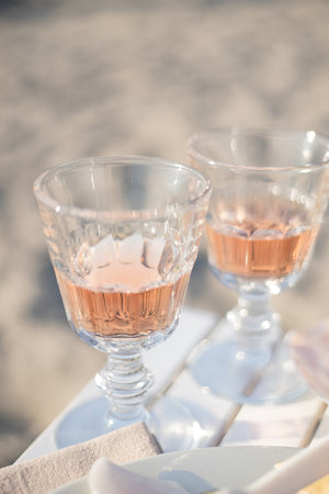 French Wine Glasses - Set of 4