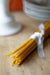 Tall Skinny Birthday Taper Candles - Color: Bittersweet - 12 ct