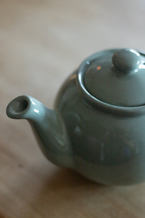 Proper British Teapot - Foggy Green