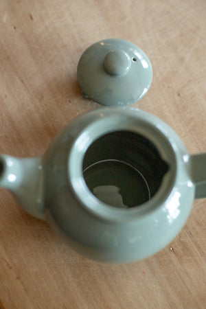 Proper British Teapot - Foggy Green