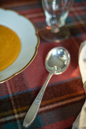 Vintage Silver Plated Soup Spoons - Set of 12