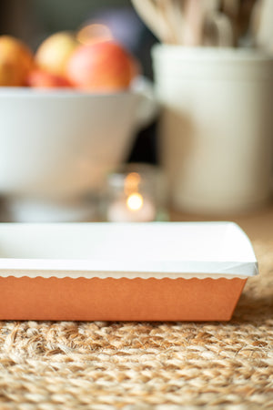 Autumn Paper Bread Loaf Baking Pans - Set of 6