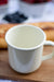 Cream Enamelware Mug - (12 oz.)