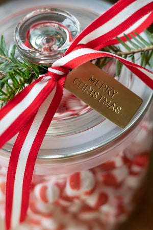 Brass Tag - Merry Christmas