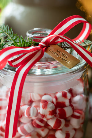 Glass Canister with Glass Lid