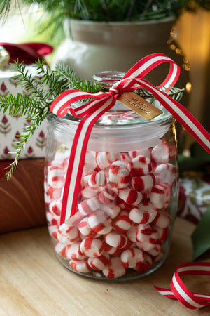 Glass Canister with Glass Lid