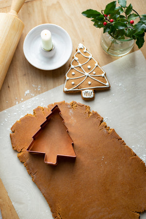 Copper Cookie Cutter - Christmas Tree