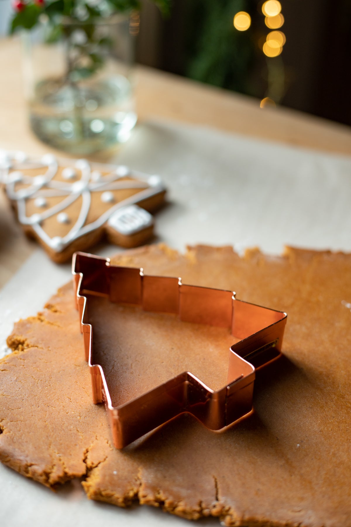 Copper Cookie Cutter - Christmas Tree