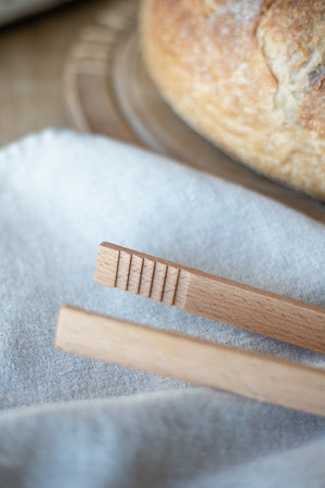 Wooden Tongs - Toast Tongs