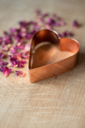 Copper Cookie Cutter - Heart