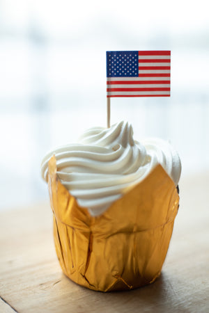 Celebration Picks - U.S. Flag - Pack of 20