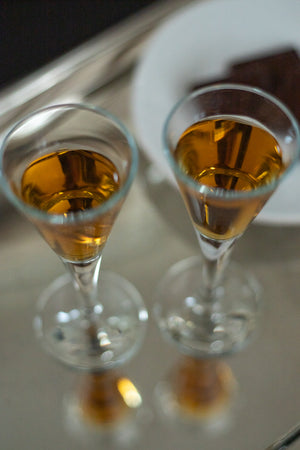 Vintage Cordial Glasses - Set of 2