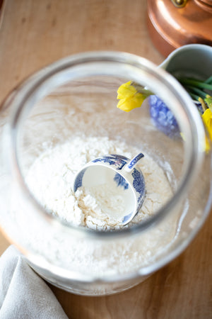 Antique Flour Teacups - Choose Style